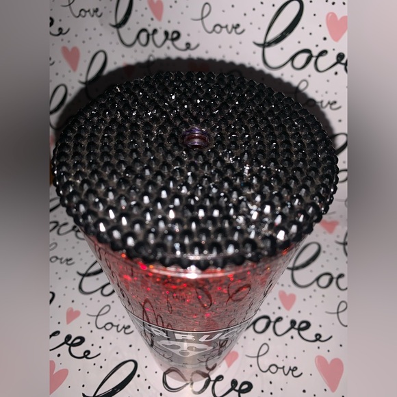 Ghost Face Polycrilic Rhinestones Tumbler - Picture 3 of 3